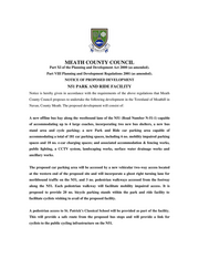 Page 1 – Record No. 1(a) -Newspaper Notice
